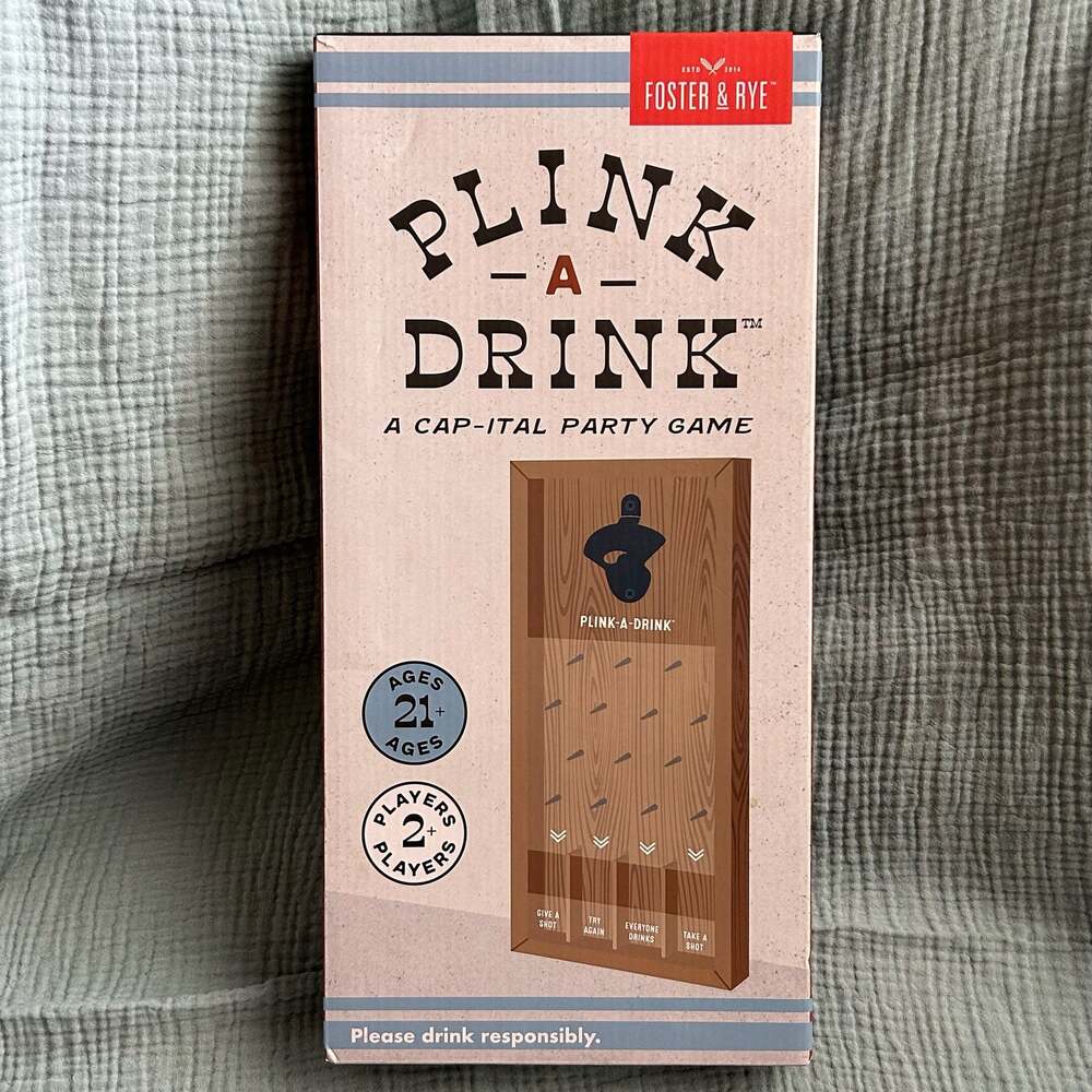 Foster & Rye Plink-A-Drink Cap-Ital Party Game